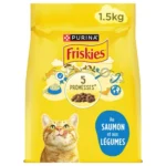 PURINA Friskies Adulte au Saumon et aux Légumes 1.5kg