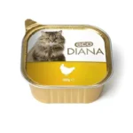 Diana Pâté pour chat - poulet 16 unités x 100g
