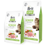 Brit care Cat Grain-Free Senior And Weight Control 2kg (chat senior et contrôle de poids sans céréales)