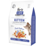 Brit Care Kitten Grain Free Gentle Digestion and Strong Immunity Salmon 2kg | 7kg (chaton sans céréales)