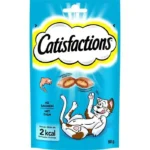 Friandises au saumon - CATISFACTIONS - 60 g - Pour chat adulte - Conservation fraîche et sèche