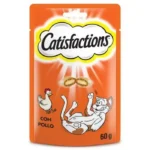 CATISFACTION CATISFACTIONS Friandises pour Chat et Chaton au Savoureux Poulet - Lot de 6 Sachets 60g - Image 2