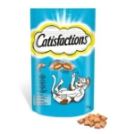 CATISFACTION Récompense pour chats Goût SAUMON Pack de 6 sachets de 60 g - Image 3