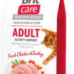 Brit care Cat Grain-Free Activity Support 2kg (chat à haute activité sans céréales)