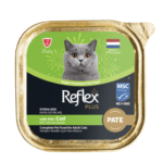 Reflex Plus Pâté au Poisson Pour Chat Stérilisé (Cod for Sterilised Adult Cats) 85 g