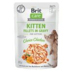 Brit Care Pochons en Sauce Pour Chaton Filets de Poulets 85g